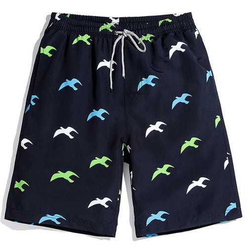 Plus Size S-3XL Summer Mens Beach Shorts Fashion Pinting Casual Shorts