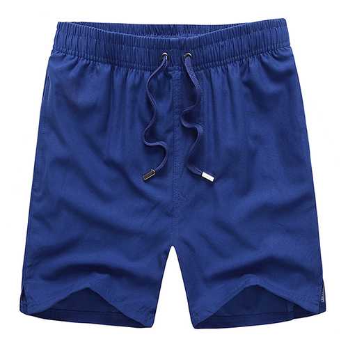 Summer Seaside Surfing Quick Drying Lovers Casual Jogging Pure Color Beach Shorts