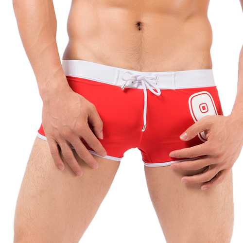 Summer Beach Shorts Casual Holiday Hotsprings Spa Quick Drying Boxers Swimming Trunks