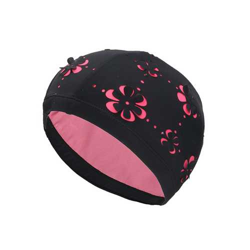 Protection Ears Long Hairs Lady Swimming Hat