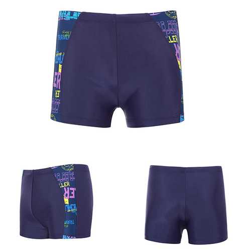 Mens Plus Size Summer Shorts Spa Surf Swimming Printing Boxers Casual Trunks