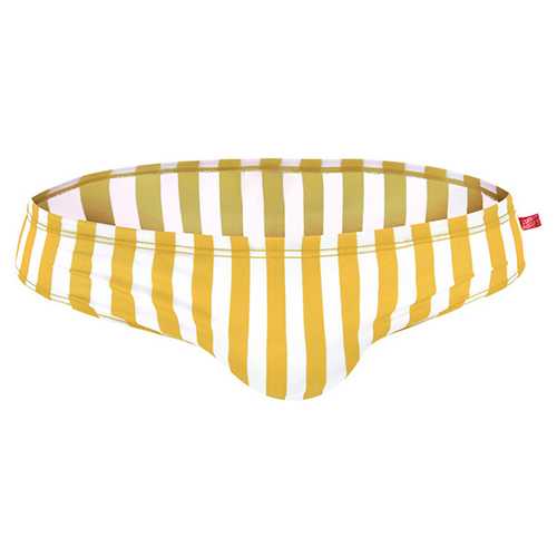 Mens Striped Printing Summer Swimming Quick Drying Beach Bikini Trunks