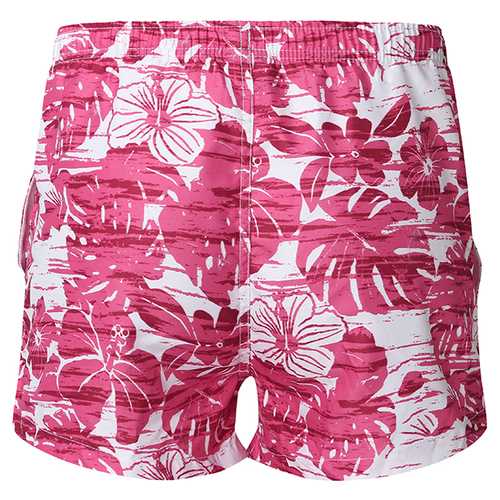 SEOBEAN Fashion Casual Peach Skin Comfortable Printing Surfing Beach Board Shorts for Men