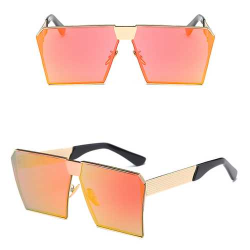 Women Fashion Square Shape Anti-UV Sunglasses Outdoor Casual Eyewear