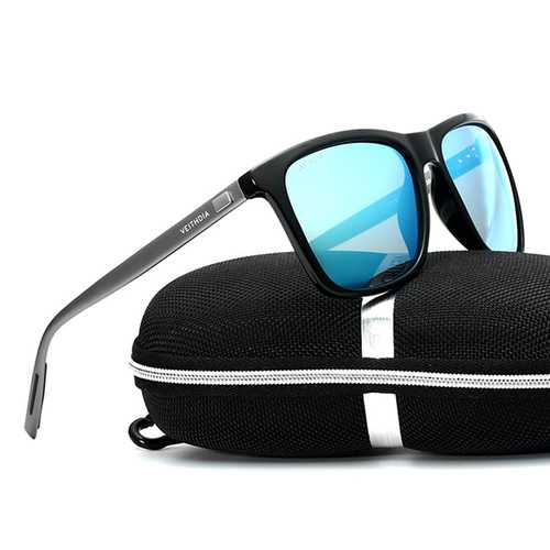 UV400 Polarized Sun Glassess Square Frame Driving Glasses