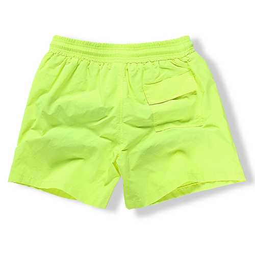Beach Sport Casual Loose Quickl Dry Water Repellent Solid Color Board Shorts for Men