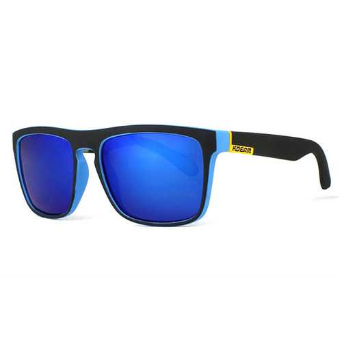 Men UV400 Polarized Sun Glassess Outdooors Driving Anti Glare Colorful Lens Glasses