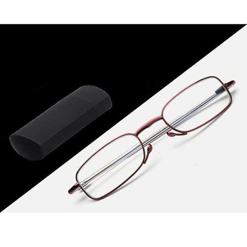 Men Women Foldable Reading Glasses With Glasses Case