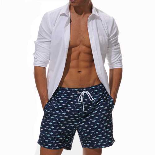 ESCATCH Summer Leisure Holiday Beach Printing Board Shorts