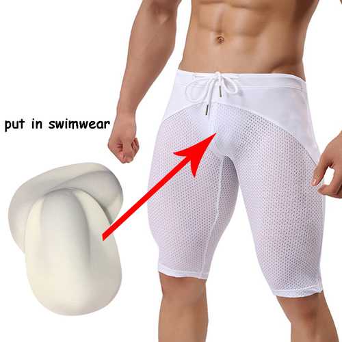 3D U Convex Shaper Swimwear Underwear Front Protection Pads