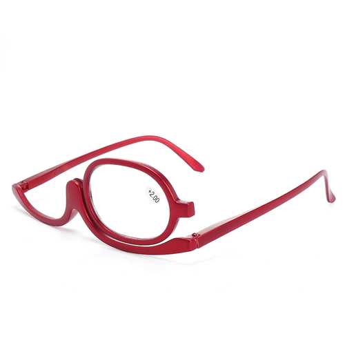 Unisex Rotatable Magnify Eye Cosmetic Reading Glasses
