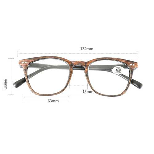 Lightweight Wooden Full Frame Reader Reading Glasses