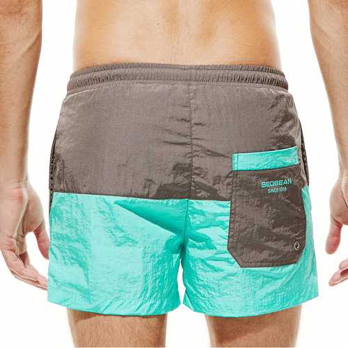 SEOBEAN Quick Drying Leisure Holiday Beach Board Shorts