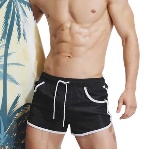Mens Loose Quick Drying Sport Surf Beach Board Shorts