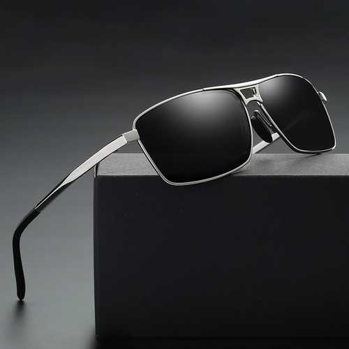 Square UV400 Polarized Sunglasses for Driving