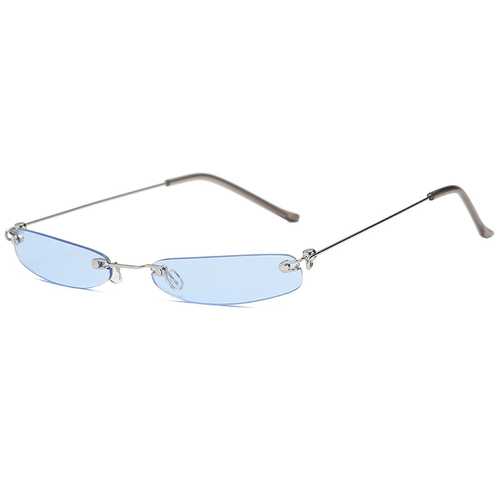 Women Vintage UV400 Square Frame Sunglasses