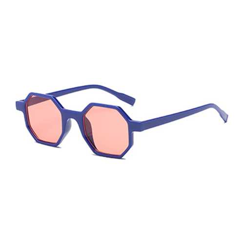 Women Retro UV400 Round Frame Sunglasses