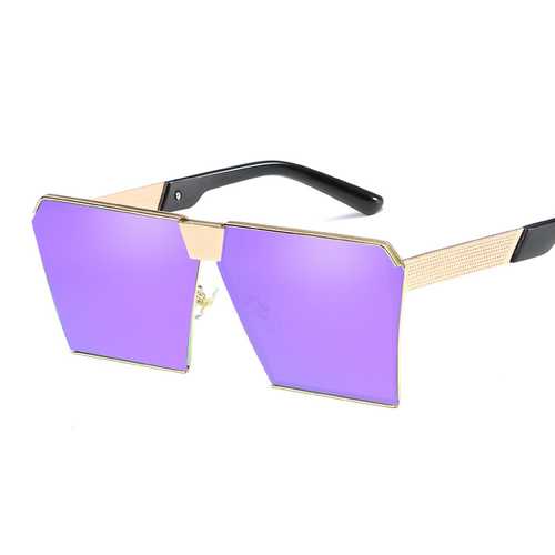 Retro Square Frame Sunglasses Goggle Driving Glasses