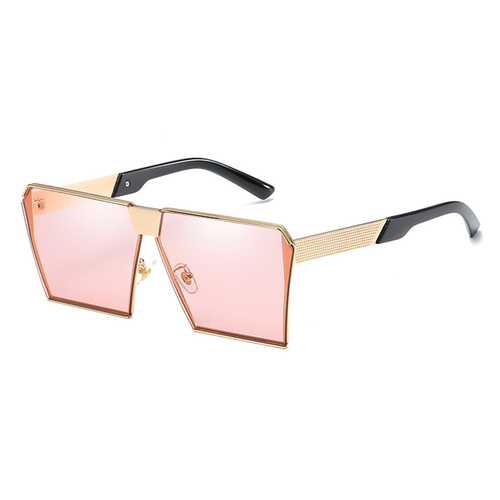 Retro Square Frame Sunglasses Goggle Driving Glasses