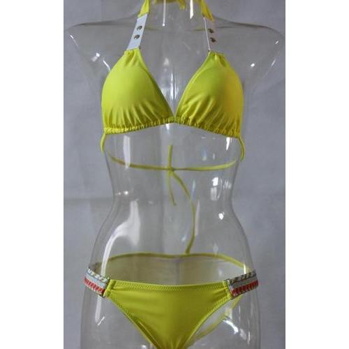 New style top quality fashion bikini yellow