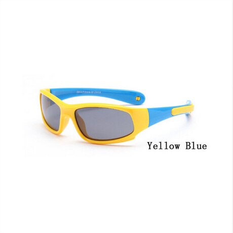 Super Light Kids TR90 Polarized Sunglasses Children Safety Brand Glasses Flexible Rubber Oculos Infantil
