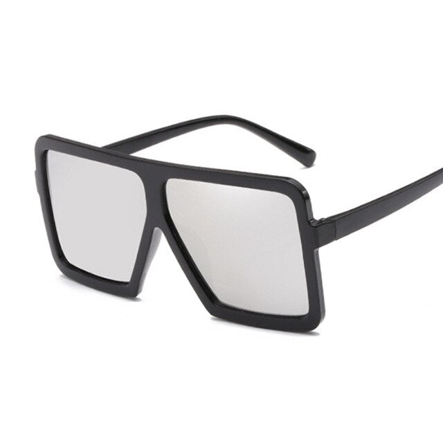 Vintage Oversize Square Sunglasses Women Luxury Brand Black Big Frame Sun Glasses Female Male Shades Coulos