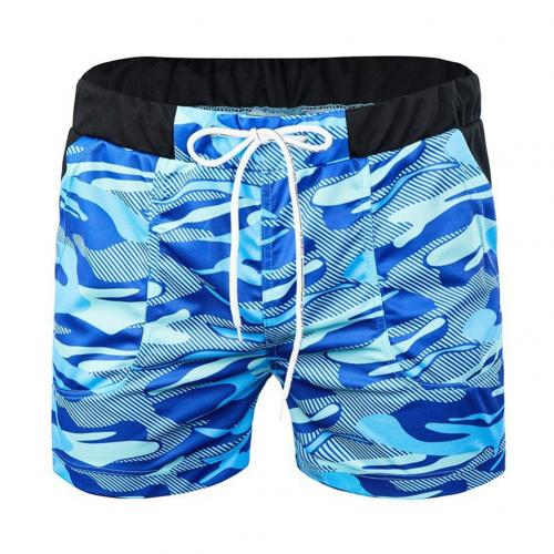 Men Casual Camouflage Swimming Trunks Drawstring Beach Shorts Briefs Swimwear swimsuit mens swim Beach Shorts