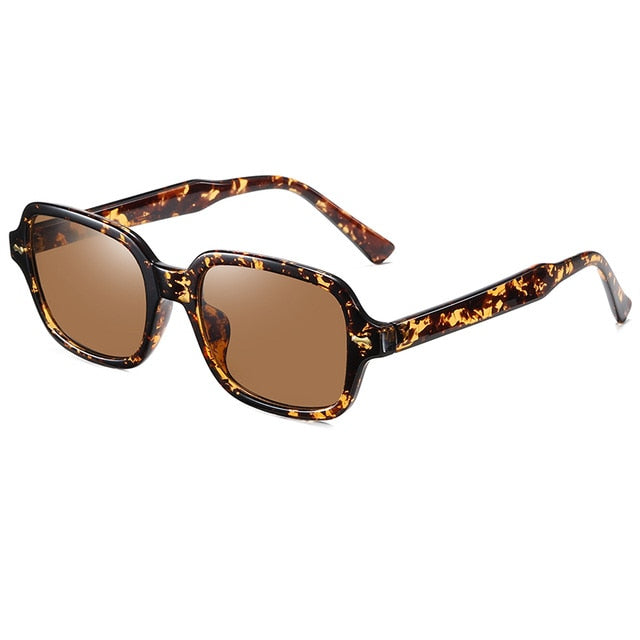 Small Square Sunglasses Women Vintage Brand Designer Fashion Rectangle Sun Glasses Mirror Lens Men Gafas Eyeglasses UV400