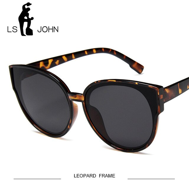 LS JOHN Vintage Sunglasses Women Cat Eye Sunglasses 2019 Sexy Summer Red Sun Glasses for Female Brand Designer Eyewear UV400