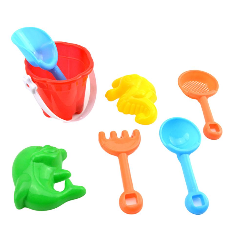 7Pcs Small Beach Toys Summer Play Children Dredging Shovel Sand Mold Kid Baby Outdoor Games Play House Toy