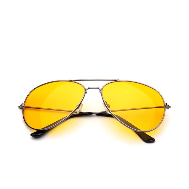 HAPTRON Fashion Oversized candy color sunglasses Women Men Brand Designer Clear Glasses Ocean Color Sun Glasses yellow/pink lens