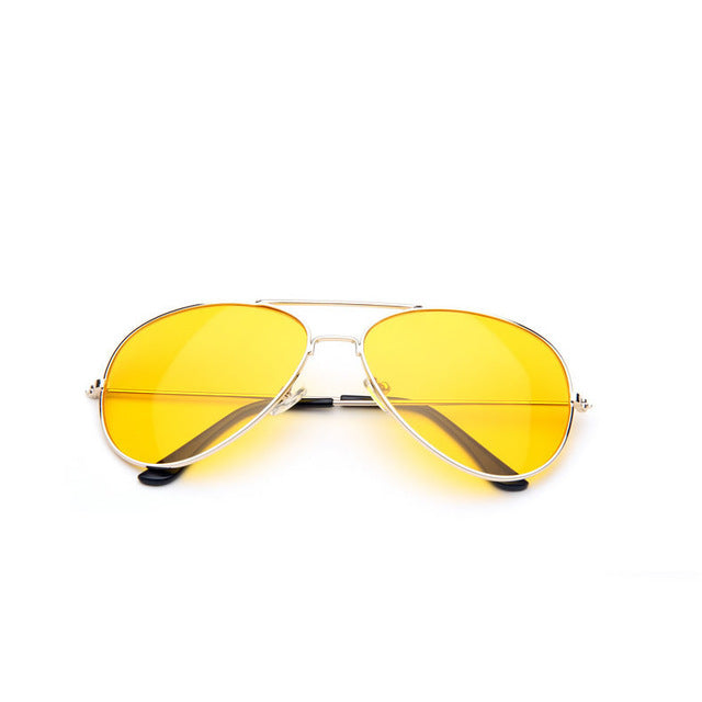 HAPTRON Fashion Oversized candy color sunglasses Women Men Brand Designer Clear Glasses Ocean Color Sun Glasses yellow/pink lens