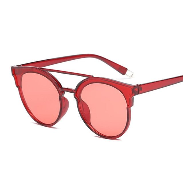 Cat Eye Sunglasses Women Luxury Brand Designer Vintage Cute Sexy Sun Glasses Female Retro Red Black Eyewear Shades