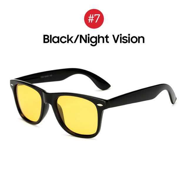 VIVIBEE Classic Sunglasses Men Polarized 2019 Women Blue Lens Polarizing Night Driving Polarised Sun Glasses for Women Driver
