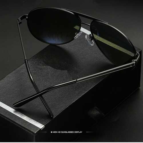 Unisex Men Women Polarized Sun Glassess Outdooors Sport Uv Protection Alloy Pilot Sun Glassess