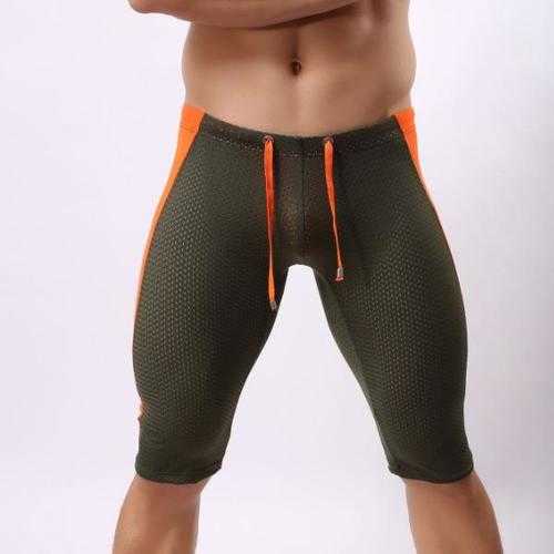 BRAVE PERSON Mens Sport Mesh Breathable Yoga Shorts