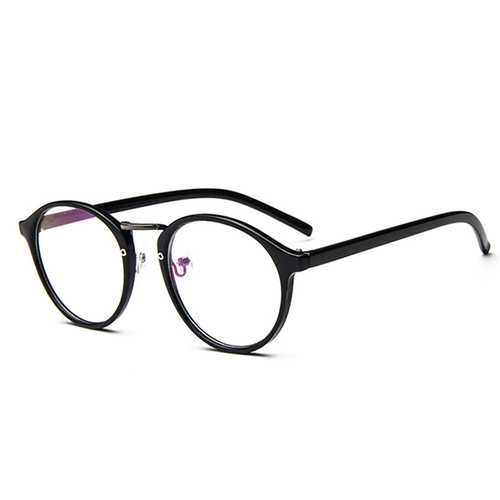 Women Mens Clear Lens Glasses Vintage Frame Matal Glasses