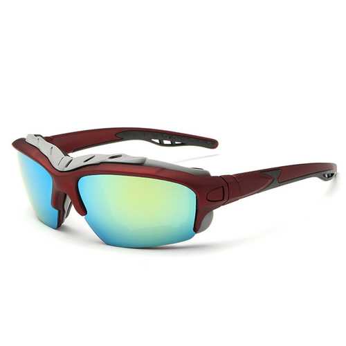 UV400 Polarized Sun Glassess Mens Cycling Bicycle Glassess