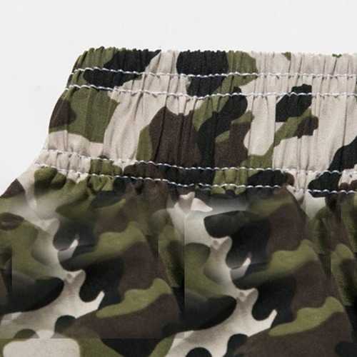 Camo Summer Swim Surf Drifting Casual Holiday Quick Drying Loose Beach Shorts for Men