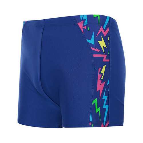 Mens Plus Size Summer Shorts Spa Surf Swimming Printing Boxers Casual Trunks