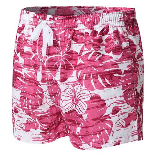 SEOBEAN Fashion Casual Peach Skin Comfortable Printing Surfing Beach Board Shorts for Men