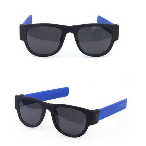 Fashion Summer Foldable Sunglasses Outdoor Polarizing UV400 Riding Glasses For Men Women