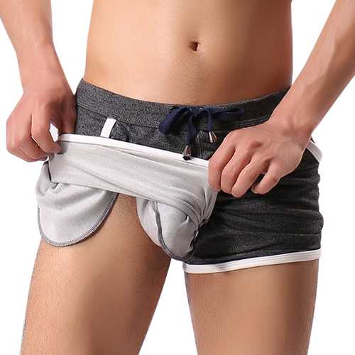 Casual Home Arrow Pants Sport Gym Beach Hot Springs Boxers Shorts for Men