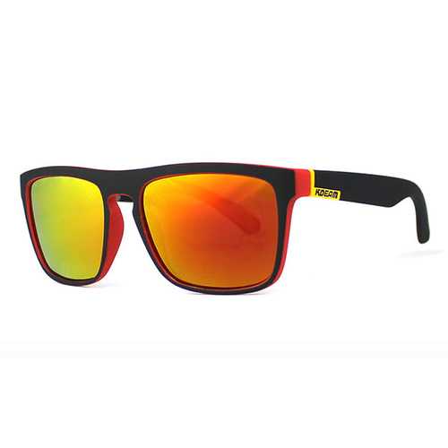 Men UV400 Polarized Sun Glassess Outdooors Driving Anti Glare Colorful Lens Glasses