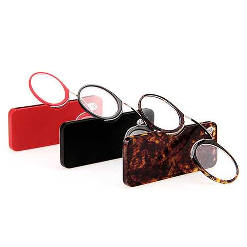 Mini Ultralight Clip Nose Reading Glasses