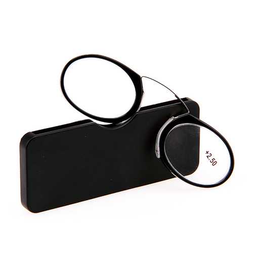 Mini Ultralight Clip Nose Reading Glasses