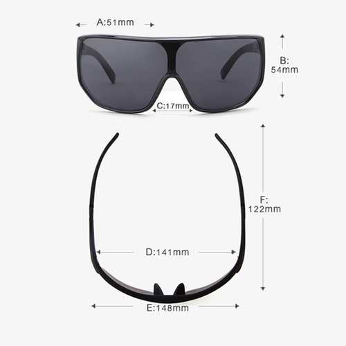 Mens Protection Black Frame Shades Sunglasses