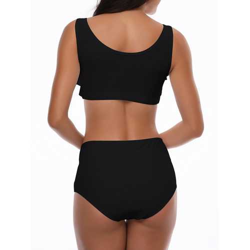 L-5XL Hollow Criss Cross Fashion Swimwear