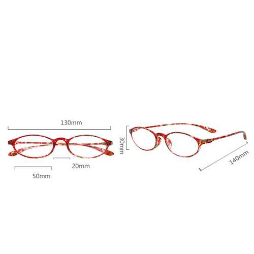 Mens Women TR90 Light Weight Resin Reading Glasses