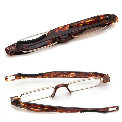 Men Women Portable 360 Rotation Folding Reading Glasses